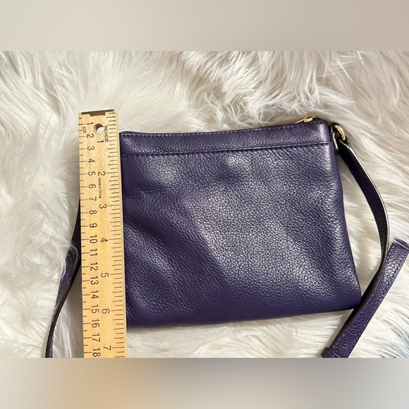 Deep Purple Michael Kors Crossbody Purse - Picture 8 of 9